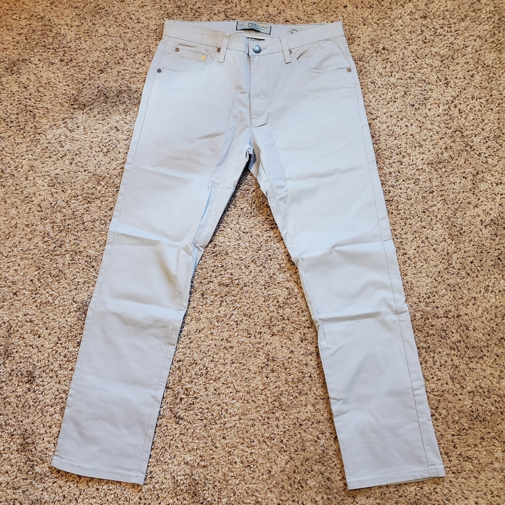 Light blue Men's Slim pants